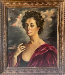 Self portrait of Elena Fondra