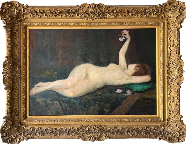 Female reclining nude