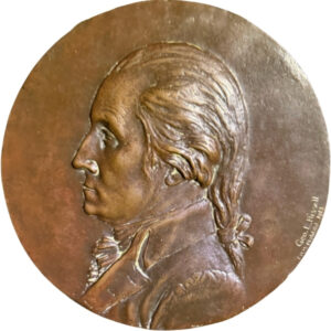 Bronze Medallion of George Washington